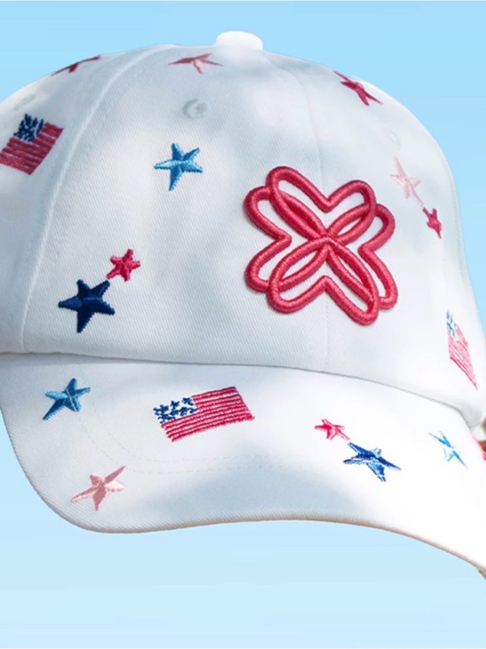 🎉NWT Lilly Pulitzer Embroidered 250th Celebration Baseball Hat. JUST RELEASED 🧢